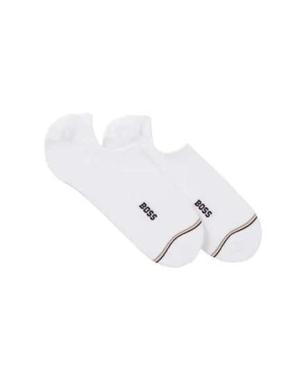 Lot de 2 paires de chaussettes Homme 2P LC ICONIC CC Blanc