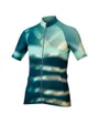 Maillot manches courtes Femme VIRTUAL TEXTURE Bleu