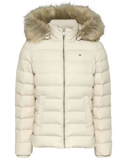 Doudoune Femme TJW BASIC HOODED DOW Beige