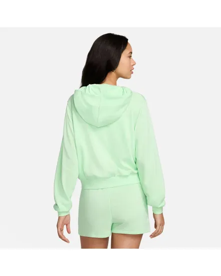 Sweat zip à capuche Femme W NSW NK CHLL FT FZ HDY Vert