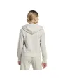 Sweat zip à capuche Fille G ANML 3S FT HD Beige
