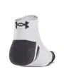 Socquettes Unisexe UA PERFORMANCE TECH 3PK LOW Blanc