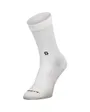 Chaussettes Unisexe PERFORMANCE NO SHORTCUTS CREW Blanc/Noir