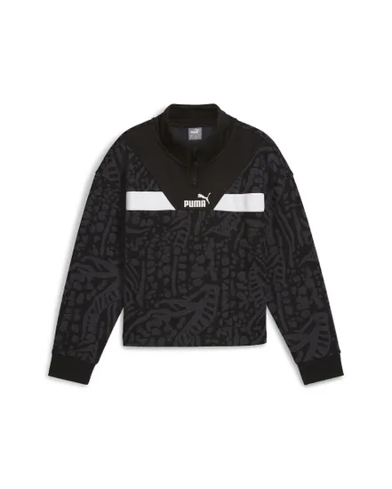 Sweat à capuche Enfant G PP HYPR AOP HZ FL Noir