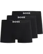 Lot de 3 boxers Homme TRUNK 3P BOSS ONE Noir
