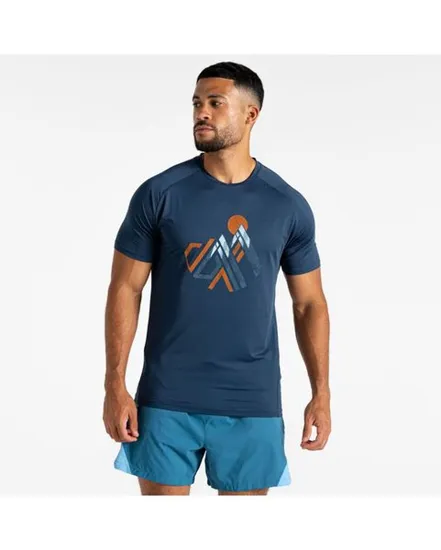 Dare 2B T-shirt Tecnica Uomo, Tessuto Riciclato Q-Wic, Traspirante, Con Dettagli Riflettenti