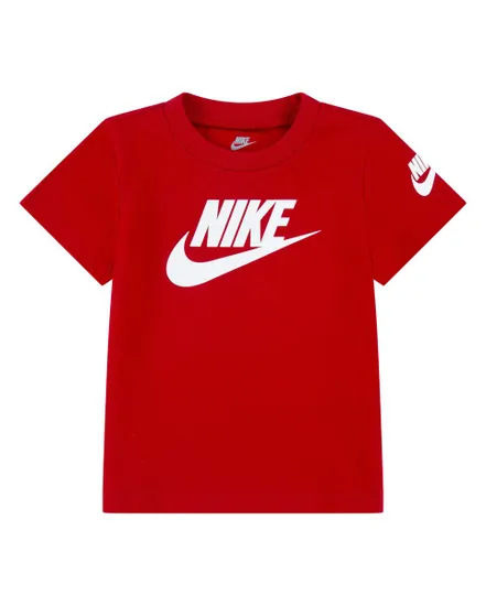 Tee-shirt MC Bébé NKN FUTURA EVERGREEN Rouge