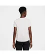 T-shirt Femme W NK ONE CLASSIC DF SS TOP Blanc