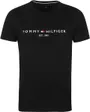 T-shirt col rond Homme CORE TOMMY LOGO TEE Noir