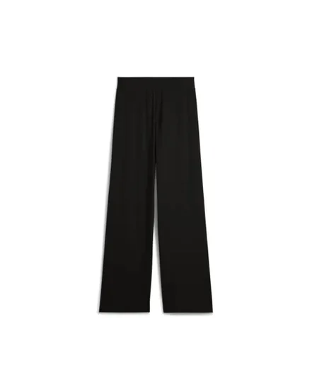 Pantalon de survetement Femme ESS ELEVATED HIGH-WAIST STRAIGHT LE Noir