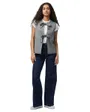 Gilet Femme Pcsilly Sl Rev Tie Vest