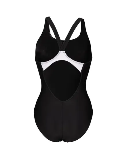 Maillot de bain Femme WOMEN S SWIMSUIT V BACK GRAPHIC Noir