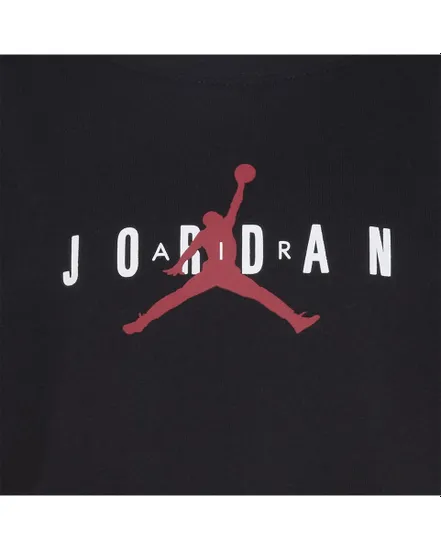 Tee-shirt MC Garçon JDB JUMPMAN SUSTAINABLE GRAPHI Noir