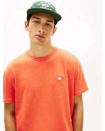 T-shirt Homme TJM REG BADGE TEE EX Orange