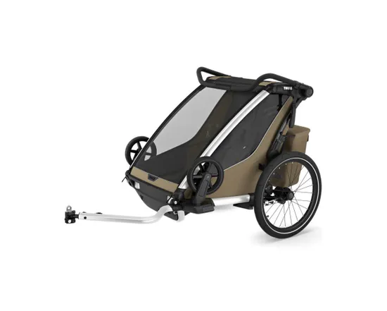 Remorque pour enfant 2 places CHARIOT CROSS G3 Khaki