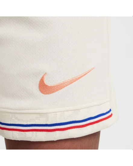 Short de football Enfant plus agé FFF Y NK DF STAD SHORT AW Beige