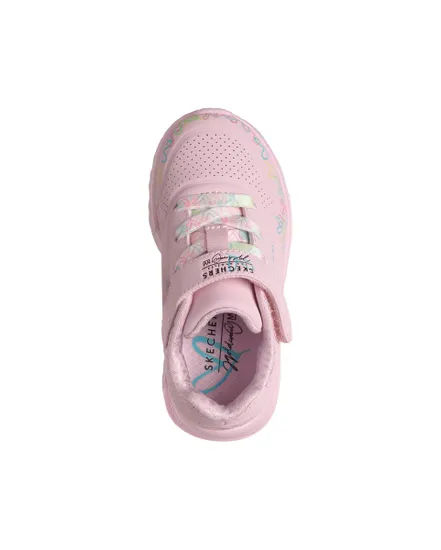 Baskets Femme Skechers UNO Lite Heart Craze