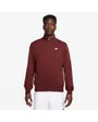 Polaire col zip Homme M NK CLUB BB HZ TOP Bordeaux