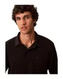 Polo manches longues Homme LS SUPIMA COTTON SOLID POLO Noir