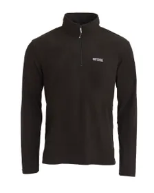 Polaire manche longues Homme POLAIRE 1/2 ZIP THOMPSON Noir