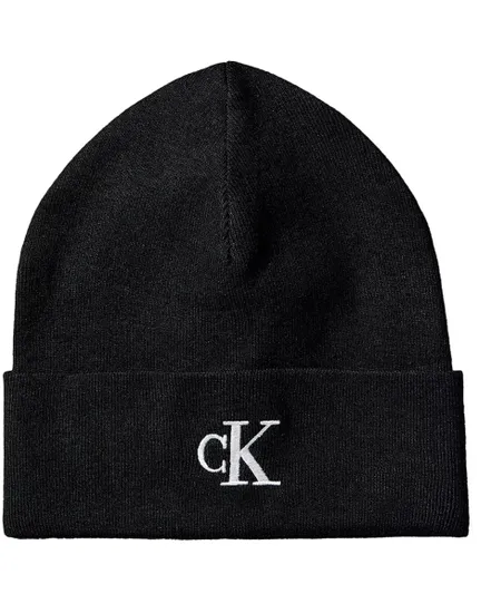 Bonnet Homme CK FINE RIB BEANIE Noir