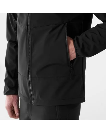 Veste à capuche manches longues Homme TRACKSHELL JKT Noir