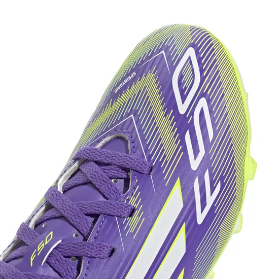 Crampons de football Enfant F50 CLUB FG/MG J Violet