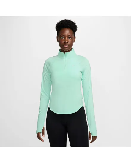 Haut d'entrainement Femme W NK TEMPO SWSH HBR DF HZ TOP Vert