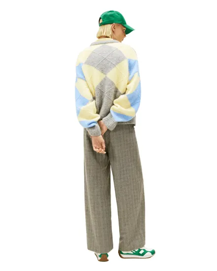 Pull Homme Argyle Alpaga