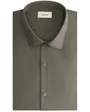 Chemise Homme SLIM PERF WOVEN STR SLD Vert Forêt