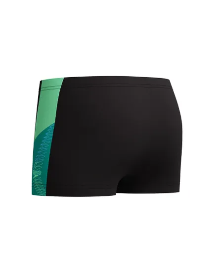 Short de bain Enfant ECO DIVE AQSH BLA/GRN Noir