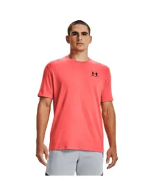 T-shirt Homme UA M SPORTSTYLE LC SS Rouge