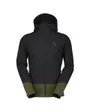 Veste softshell Homme EXPLORAIR SOFTSHELL SL Noir/Vert Sapin