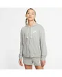 Sweatshirt femme SPORTSWEAR GYM VINTAGE WOMEN'S Gris