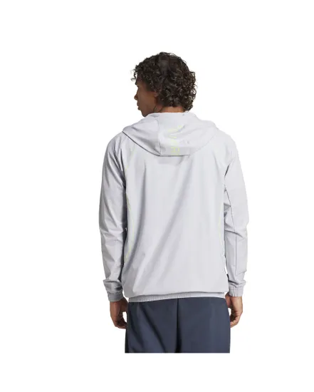 Veste zip à capuche Homme TECH APP S-TOP Gris