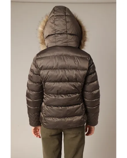 Doudoune à capuche Femme GINNIE JK W Marron