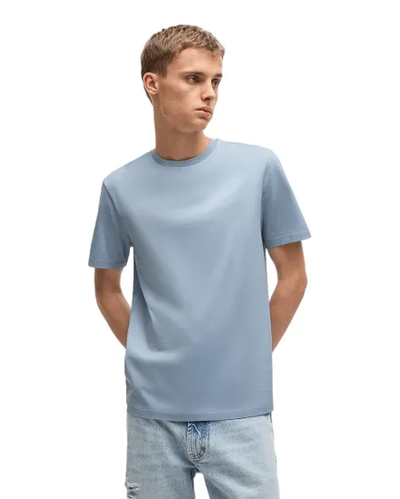 T-shirt col rond Homme DIMERSTEE Bleu Clair