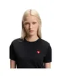 T-shirt col rond Femme DAMACIA 6 Noir