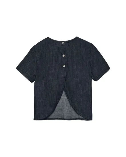 Top Femme VMKIRSTIN SS Denim Top SI353