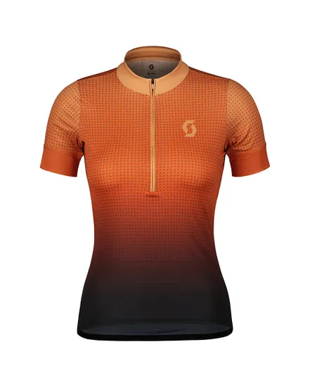 Maillot manches courtes Femme ENDURANCE 15 Rose Beige/Orange