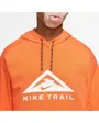 Sweat a capuche manches longue Homme M NK DF MAGIC HOUR HOODIE Orange