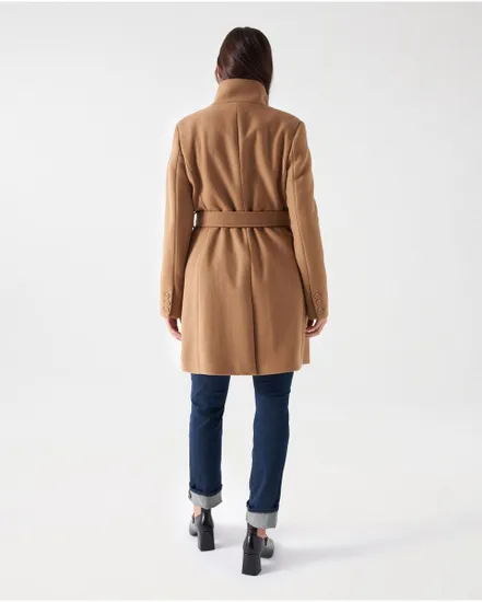 Manteau Femme THE REIMAGINED WOOL COAT Beige