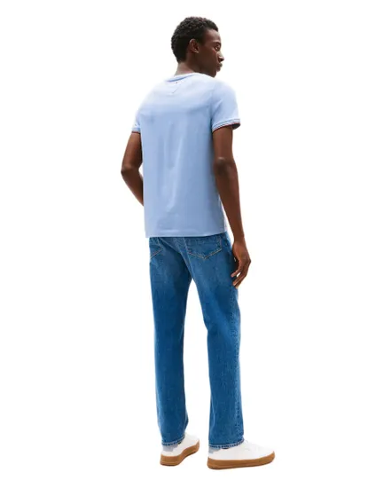 T-shirt col rond Homme TOMMY LOGO TIPPED TEE Bleu Vif