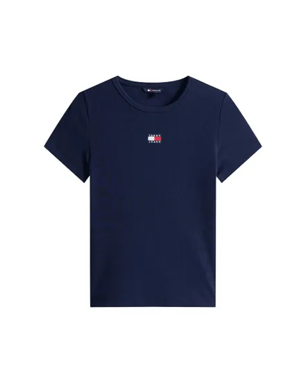 T-Shirt Femme TJW Slim Badge Rib Tee