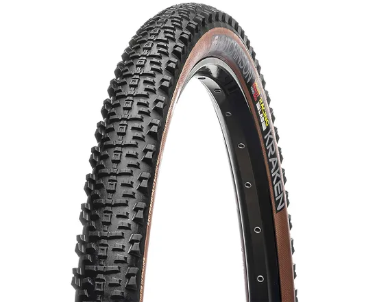Pneu de VTT KRAKEN 29x2.30 TUBELESS READY RACING LAB HARDSKIN Noir/Beige