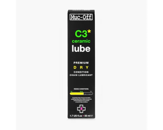 Lubrifiant de chaîne C3 DRY WEATHER CERAMIC LUBE 50ml