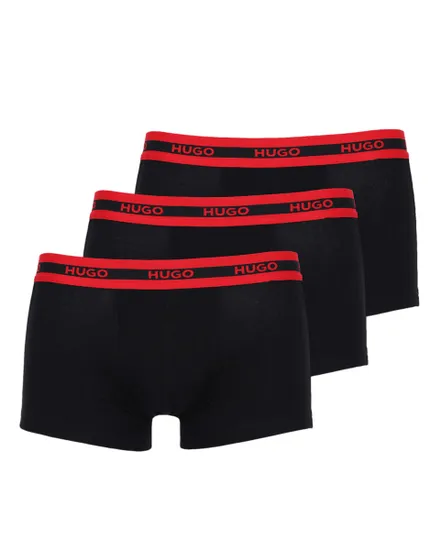 Lot de 3 boxers Homme TRUNK TRIPLET PLANET Noir