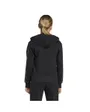 Sweat zip à capuche Fille G ANML 3S FT HD Noir