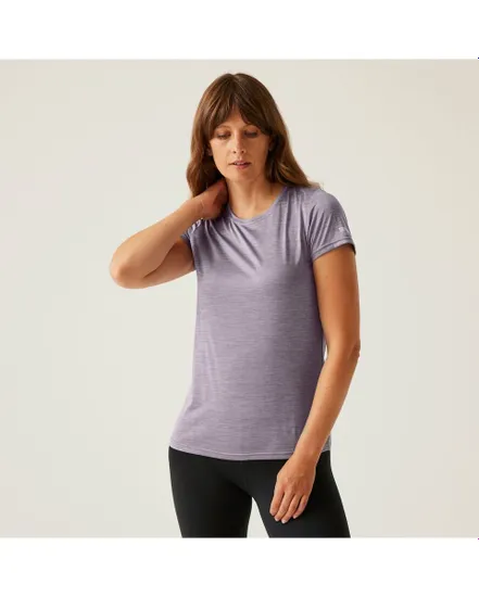 T-shirt Femme WMFINGALEDITION Violet