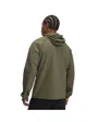 Sweat zip à capuche Homme UA VIBE WOVEN JACKET Vert